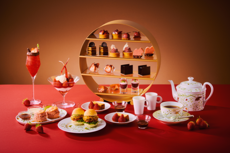 画像：< period has ended >.[THE LOBBY LOUNGE]  Afternoon Tea “VOYAGE” La saison des fraises + chocolat