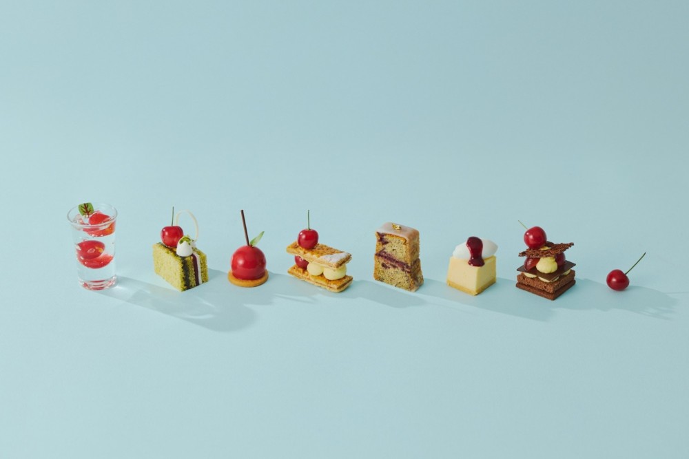 愛らしさ満開　可憐なさくらんぼのスイーツがずらり