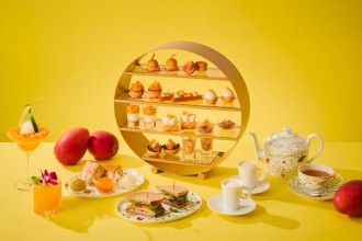 画像：【THE LOBBY LOUNGE】 6月1日～7月5日 限定　とろける甘みと濃密な味わい　マンゴーアフタヌーンティー