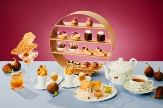 画像：【THE LOBBY LOUNGE】9月限定　花の蜜のように甘く、初秋を彩る　いちじくアフタヌーンティー
